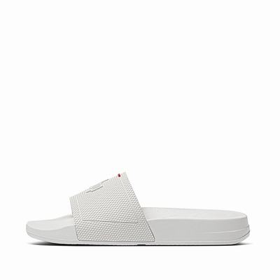 Fitflop Women's IQUSHION Pool Slides Sandals - White, GC5168397